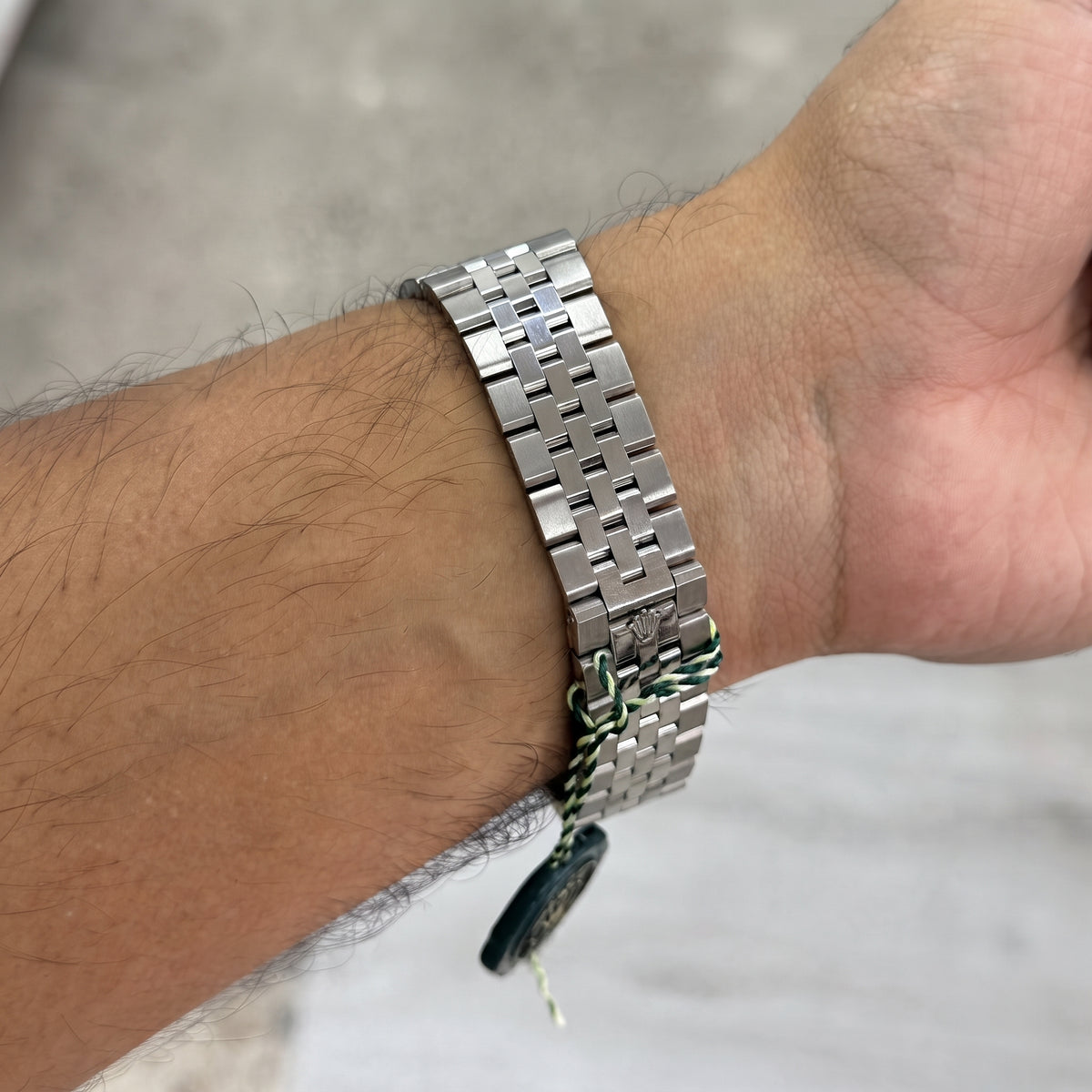 Rolex Land Dweller - ice blue