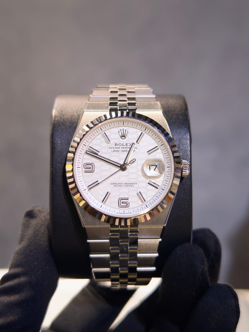 Rolex Land Dweller - Bright White