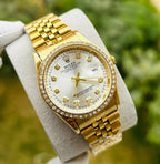 Rolex Lady Datejust Gold and Silver