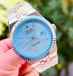 Rolex Land Dweller - ice blue