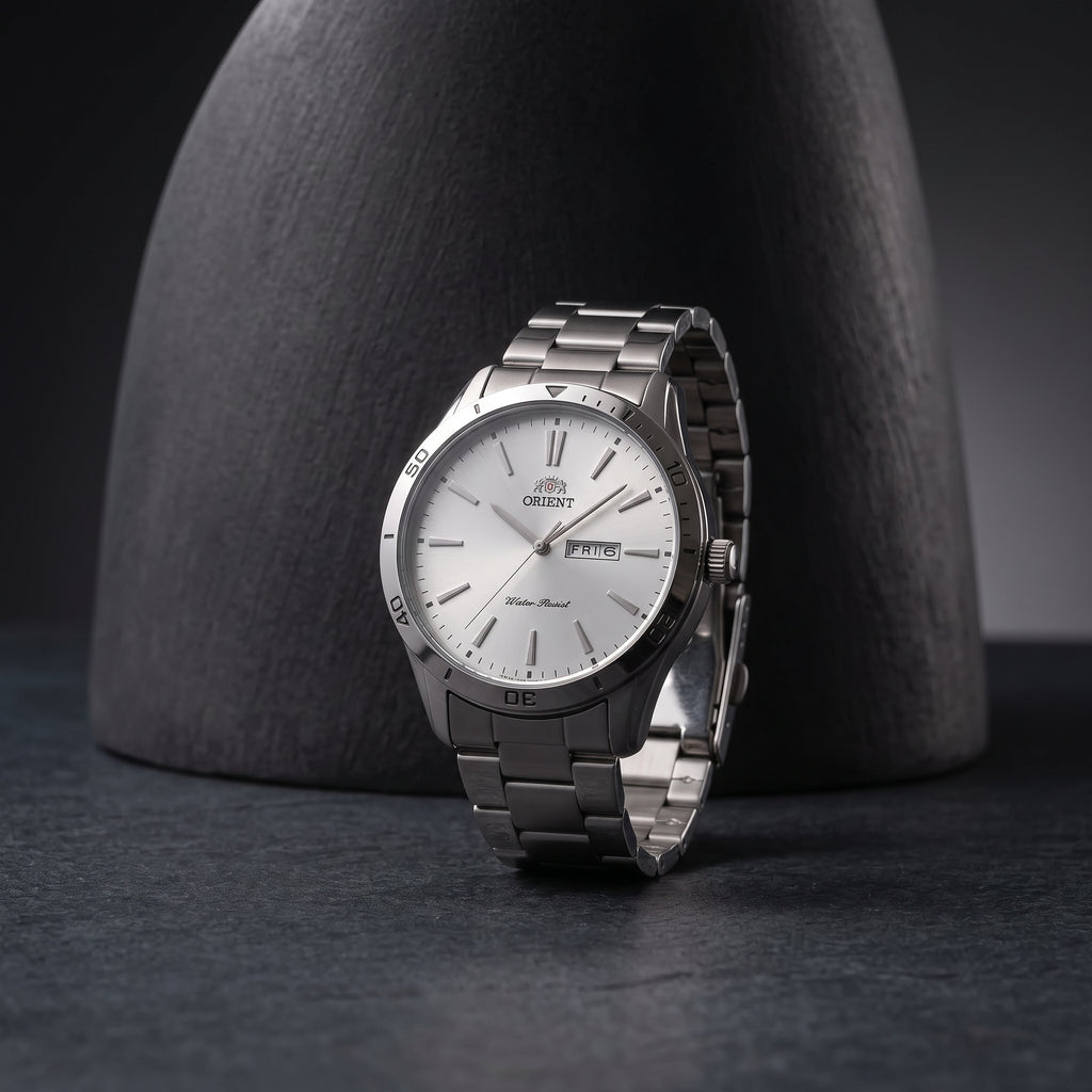 Orient Watch Pearl White
